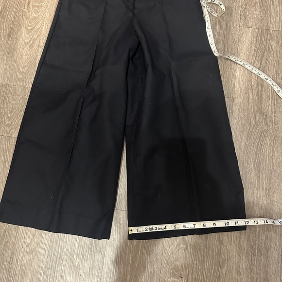 COS WIDE-LEG PANTS BLACK size 6 - Picture 10 of 15